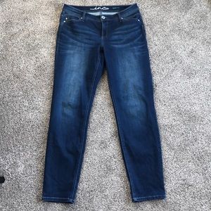 INC jeans Skinny Leg Curvy Fit size 12